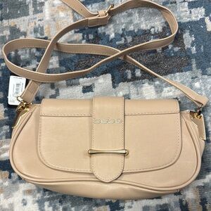 Bebe Tan Crossbody Bag